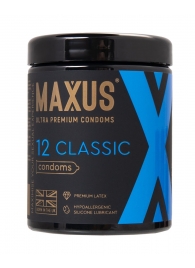 Классические презервативы MAXUS Classic - 12 шт. - Maxus - купить с доставкой в Мытищах