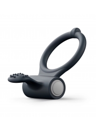 Черное эрекционное кольцо Power Clit - Dorcel - в Мытищах купить с доставкой