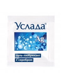 Гель-лубрикант «Услада с серебром» - 3 гр. - Биоритм - купить с доставкой в Мытищах