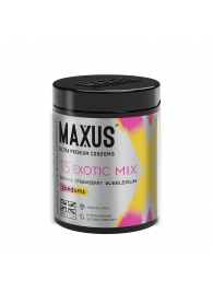 Цветные ароматизированные презервативы MAXUS Exotic Mix - 15 шт. - Maxus - купить с доставкой в Мытищах
