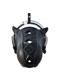 Черный замок верности Extreme Silicone Cock Blocker - Pipedream - купить с доставкой в Мытищах