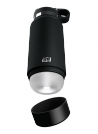 Черный мастурбатор в виде бутылки Fap Flask - Pipedream - в Мытищах купить с доставкой