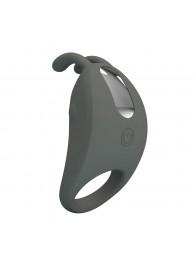 Серое эрекционное кольцо с вибрацией Master Ring - Baile - в Мытищах купить с доставкой