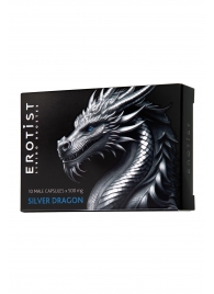 Капсулы для мужчин Erotist Silver Dragon для усиления эрекции - 10 капсул - Erotist Libido Booster - купить с доставкой в Мытищах