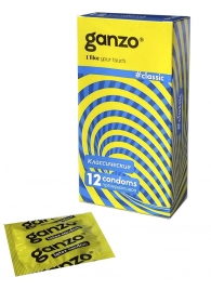Классические презервативы с обильной смазкой Ganzo Classic - 12 шт. - Ganzo - купить с доставкой в Мытищах