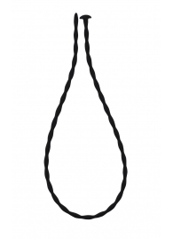 Черный уретральный массажер Glide Small - 30 см. - Lola Games - купить с доставкой в Мытищах