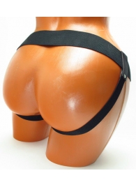 Трусики для страпона коричневого цвета - БДСМ Арсенал - купить с доставкой в Мытищах