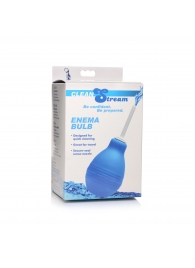 Анальный душ Enema Bulb Blue - XR Brands - купить с доставкой в Мытищах