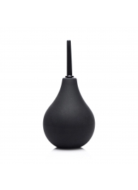 Черный анальный душ Thin Tip Enema Bulb - XR Brands - купить с доставкой в Мытищах