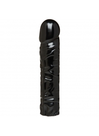 Насадка-фаллоимитатор Vac-U-Lock CodeBlack 8 Inch Classic Dong - 19,3 см. - Doc Johnson - купить с доставкой в Мытищах