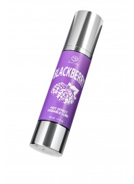 Массажное масло 2-в-1 Blackberry Hot Effect с разогревающим эффектом и вкусом ежевики - 50 мл. - Secret Play - купить с доставкой в Мытищах