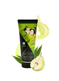 Массажный крем для тела с ароматом груши и зелёного чая Pear   Exotic Green Tea - 200 мл. - Shunga - купить с доставкой в Мытищах