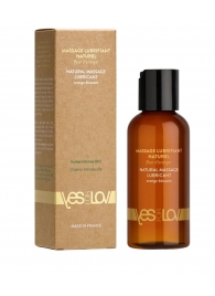 Натуральная массажная смазка Natural Lubricant Orange Blossom - 100 мл. - YESforLOV - купить с доставкой в Мытищах