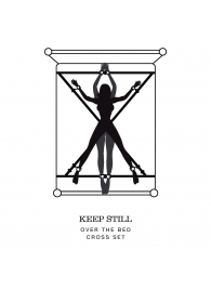 Набор для связывания на кровати Keep Still - Fifty Shades of Grey - купить с доставкой в Мытищах