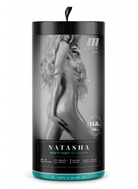 Мастурбатор-вагина с вибрацией Soft   Wet Natasha Realistic Beige Masturbator - Blush Novelties - в Мытищах купить с доставкой