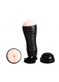 Мастурбатор-вагина Flora с присоской в основании - Baile - в Мытищах купить с доставкой