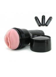 Мастурбатор-вагина Fleshlight - Vibro Pink Lady Touch с вибрацией - Fleshlight - в Мытищах купить с доставкой