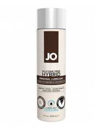 Водно-масляный лубрикант с охлаждающим эффектом JO Silicon free Hybrid Lubricant COOLING - 120 мл. - System JO - купить с доставкой в Мытищах