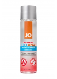 Анальный согревающий лубрикант на водной основе JO Anal H2O Warming - 120 мл. - System JO - купить с доставкой в Мытищах
