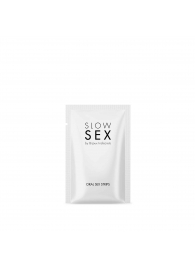 Полоски для орального секса Slow Sex Oral Sex Strips - 7 шт. - Bijoux Indiscrets - купить с доставкой в Мытищах