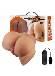 Карамельный мастурбатор-полуторс Emilia с вибрацией - Baile - в Мытищах купить с доставкой