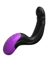 Черно-фиолетовый вибромассажёр простаты Hyper-Pulse P-Spot Massager - Pipedream - в Мытищах купить с доставкой