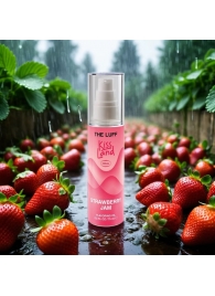 Съедобное массажное масло Kiss Land Strawberry Jam - 75 мл. - THE LUFF - купить с доставкой в Мытищах
