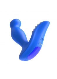 Синий вибромассажер простаты 3,5’’ P-spot Massager - 12,5 см. - Erokay - в Мытищах купить с доставкой