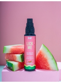 Гель Lick Me с согревающим эффектом и ароматом арбуза - 50 мл. - INTT - купить с доставкой в Мытищах