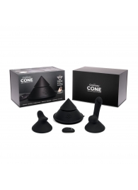 Конусный вибромассажер Cowgirl Cone с 2 насадками - CowGirl - купить с доставкой в Мытищах