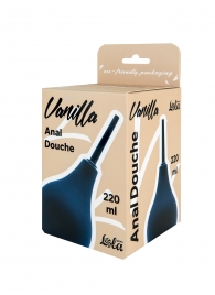 Черный анальный душ Anal Douche L - Lola Games - купить с доставкой в Мытищах