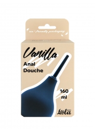 Черный анальный душ Anal Douche M - Lola Games - купить с доставкой в Мытищах