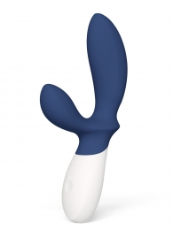Синий вибромассажер простаты Lelo Loki Wave 2 - 19,6 см. - Lelo - в Мытищах купить с доставкой