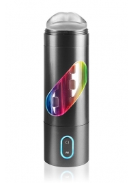 Перезаряжаемый мастурбатор-ротик Extreme Toyz Rechargeable Roto-Bator Mouth - Pipedream - в Мытищах купить с доставкой