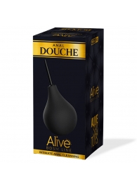 Черный анальный душ Anal Douche S - Adrien Lastic - купить с доставкой в Мытищах