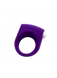 Фиолетовое эрекционное кольцо Puggle Vibrating Ring with Bullet - Adrien Lastic - в Мытищах купить с доставкой