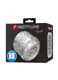 Прозрачный сквозной мастурбатор Crystle - Baile - в Мытищах купить с доставкой