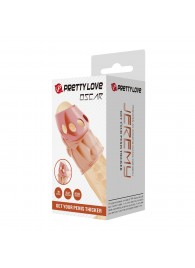 Реалистичная насадка на пенис Oscar - Baile - в Мытищах купить с доставкой