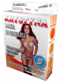 Надувная секс-кукла Krystyna - Boys of Toys - в Мытищах купить с доставкой
