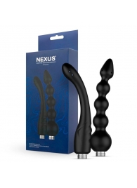 Набор из 2 насадок для анального душа Shower Douche Duo Kit - Nexus Range - купить с доставкой в Мытищах