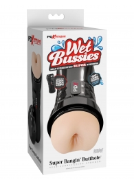 Мастурбатор-анус в колбе Super Banging Butthole - Pipedream - в Мытищах купить с доставкой