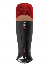 Мастурбатор-вагина в колбе с вибрацией Fuck-O-Matic Pro XL - Pipedream - в Мытищах купить с доставкой