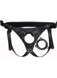 Пояс Hard Brutal для больших насадок - LOVETOY (А-Полимер) - купить с доставкой в Мытищах