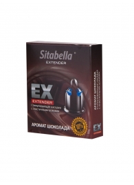 Стимулирующая насадка Sitabella Extender  Шоколад - Sitabella - купить с доставкой в Мытищах