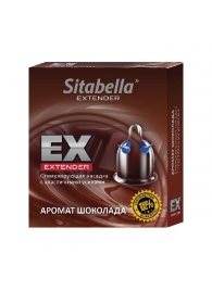 Стимулирующая насадка Sitabella Extender  Шоколад - Sitabella - купить с доставкой в Мытищах