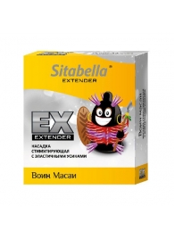 Стимулирующая насадка Sitabella Extender  Воин Масаи - Sitabella - купить с доставкой в Мытищах