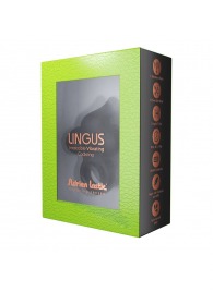 Черное эрекционное кольцо Lingus с вибрацией - Adrien Lastic - в Мытищах купить с доставкой