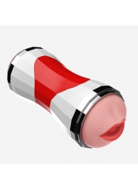 Двусторонний мастурбатор в колбе Power Grip Cup - вагина и ротик - Boys of Toys - в Мытищах купить с доставкой