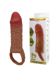 Реалистичная насадка на член Peirre - 15,5 см. - Baile - в Мытищах купить с доставкой