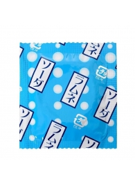 Презерватив Sagami Studded Lemonade с ароматом лимонада - 1 шт. - Sagami - купить с доставкой в Мытищах